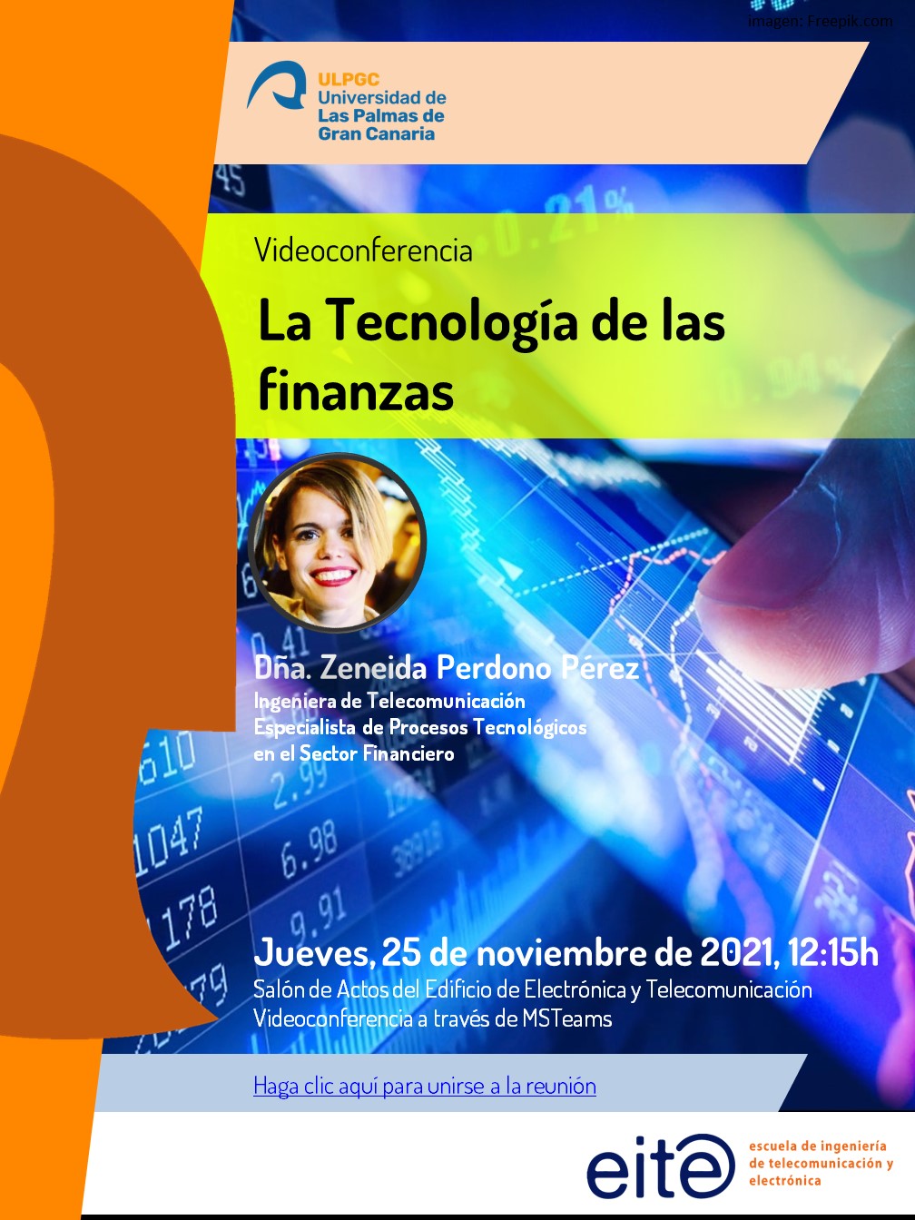Conferencia - La tecnología de las Finanzas